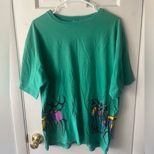 Vintage Earth fund shirt made in Zimbabwe by Dezign Inc. 100% Cotton.